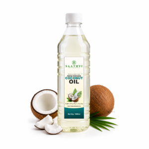 wood pressed coconut oil image