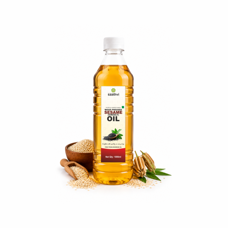 Saathvi Wood Pressed Sesame Oil