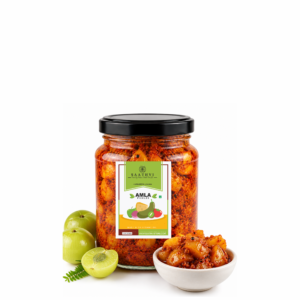 saathvi amla pickle | authentic telugu style achar | traditional south indian taste | tangy amla pickle crafted with premium sesame oil and natural ingredients image