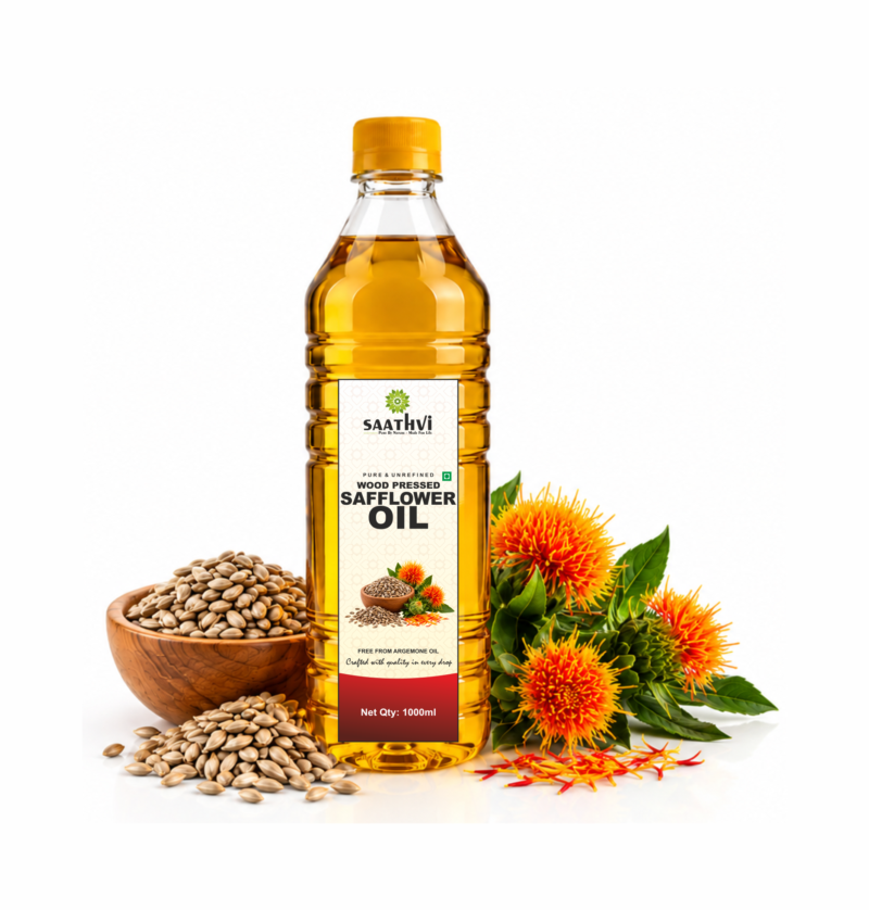 Wood Pressed Safflower Oil image