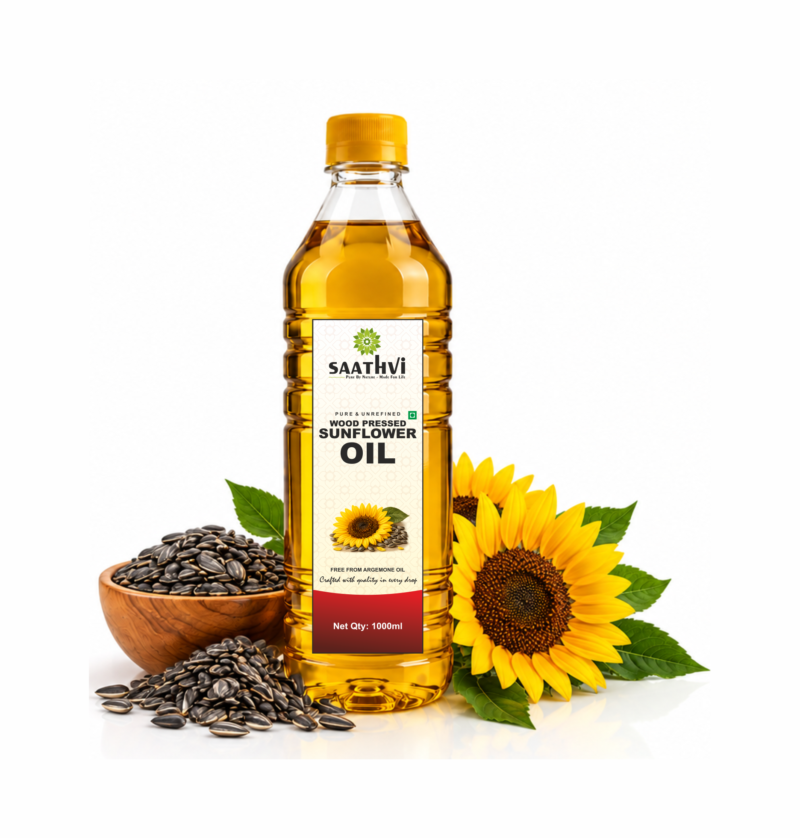 Wood Pressed Sunflower Oil image